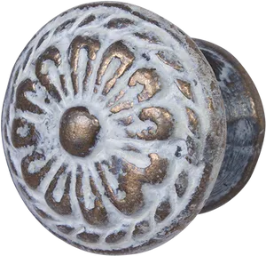 Vintage Door Knob Design PNG image