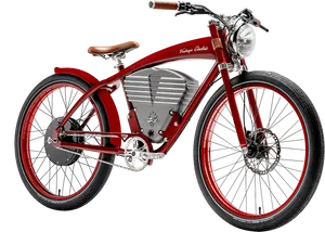 Vintage Electric Cruiser Bicycle