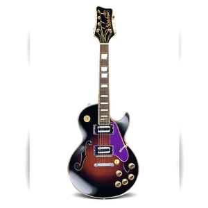Vintage Electric Guitar PNG 05252024