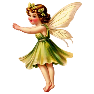 Vintage Fairy Illustration Png Lmv10 PNG image