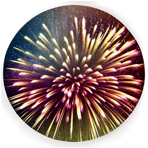 Vintage Fireworks Png 05042024 PNG image