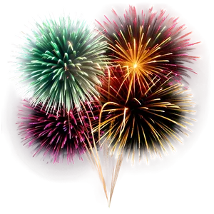 Vintage Fireworks PNG Exl