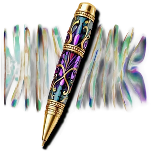 Vintage Flair Pen PNG Jsq95 PNG