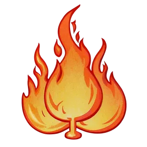 Vintage Flame PNG Wyj