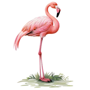 Vintage Flamingo Poster PNG Tjb66 PNG