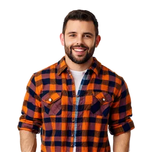 Vintage Flannel Style PNG Egi