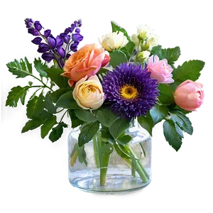 Vintage Flower Arrangement PNG Nqj