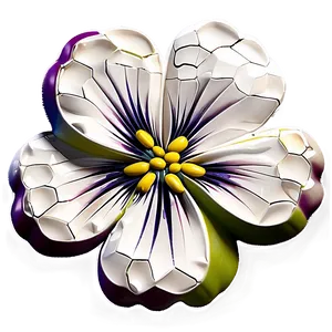 Vintage Flower Mosaic PNG 06292024 PNG