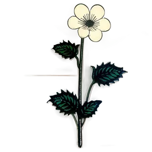 Vintage Flower Stem PNG 97 PNG