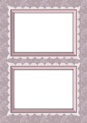 Vintage Framed Blank Blackboards