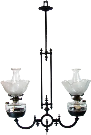 Vintage Gas Lamp Chandelier