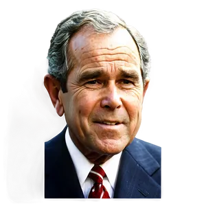 Vintage George Bush PNG Dsd96