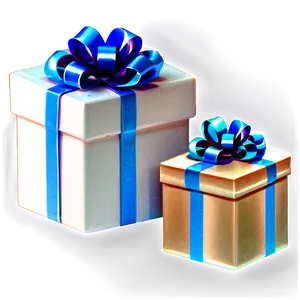 Vintage Gift Box PNG Vxg99