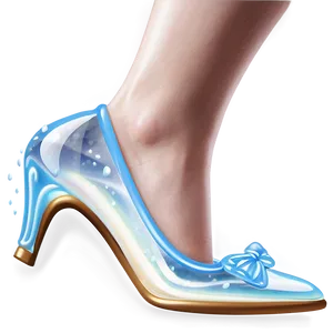 Vintage Glass Slipper Clip Png Bbu PNG image