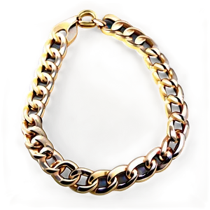 Vintage Gold Chain PNG 05042024