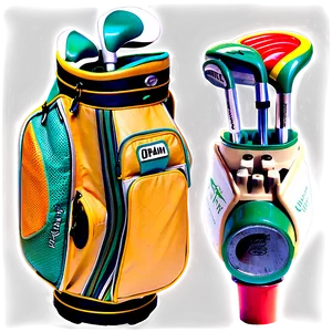 Vintage Golf Equipment PNG Gpr