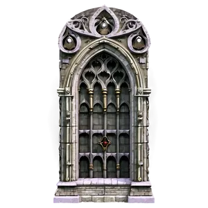 Vintage Gothic Arc Png 06262024 PNG image