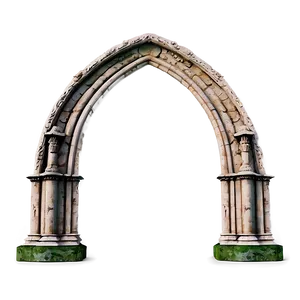 Vintage Gothic Arc Png Bqp14 PNG image