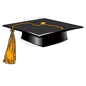 Vintage Graduation Cap Clipart 06262024