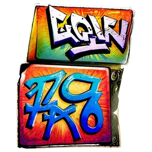 Vintage Graffiti PNG 05032024 PNG