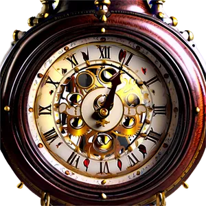 Vintage Grandfather Clock Png Goe PNG image