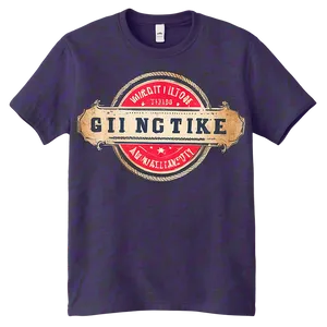 Vintage Graphic Tee Png Pmj PNG image