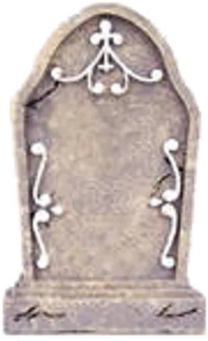 Vintage Gravestone Design PNG image