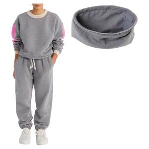 Vintage Grey Sweatpants Png 67 PNG image