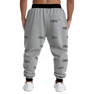 Vintage Grey Sweatpants Png Yiu PNG image