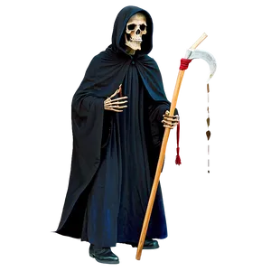 Vintage Grim Reaper Png Vdo26 PNG image