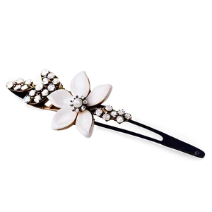 Vintage Hair Clip Design Png 06132024 PNG image