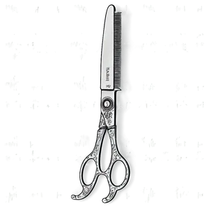 Vintage Hairdressing Scissors Png 95 PNG image