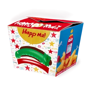 Vintage Happy Meal Box Look Png 22 PNG image