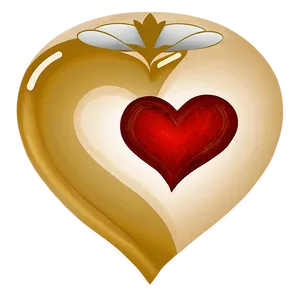 Vintage Heart Drawing PNG 06202024 PNG
