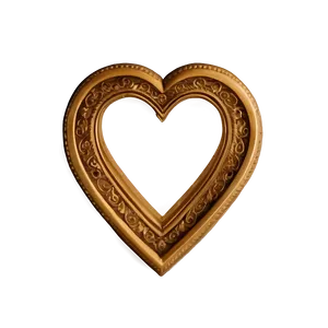 Vintage Heart Frame PNG 05252024 PNG
