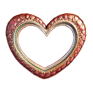 Vintage Heart Frame Png Iop13 PNG image