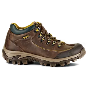 Vintage Hiking Boots PNG Plg