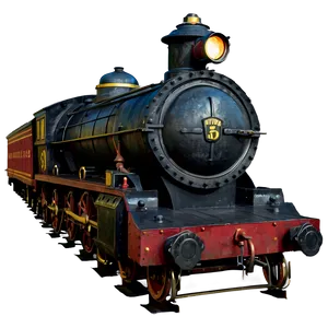 Vintage Hogwarts Express Png 06292024 PNG image