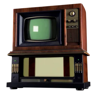 Vintage Home Tv Set Png Ffj58 PNG image