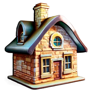 Vintage House Icon Png 05252024 PNG image
