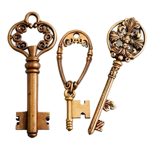 Vintage House Key Png 68 PNG image