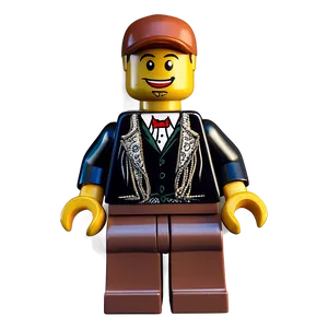 Vintage-inspired Lego Minifigures PNG Scx PNG