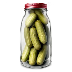Vintage Inspired Pickle Jar PNG 24 PNG