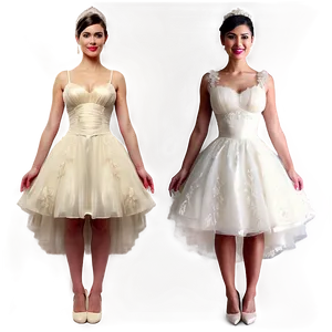 Vintage Inspired Wedding Dresses PNG 75 PNG
