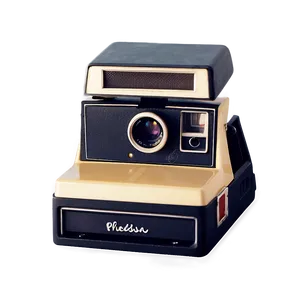 Vintage Instant Camera PNG Jsu