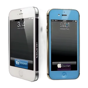 Vintage Iphone Model Collection PNG Lic39