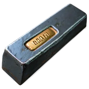 Vintage Iron Ingot Picture Png Tvg PNG image