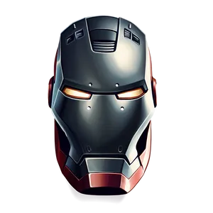 Vintage Iron Man Helmet Illustration Png 06122024 PNG image