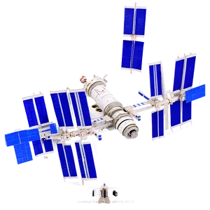 Vintage Iss Blueprint Design PNG 06282024