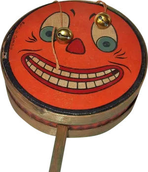 Vintage Jack O Lantern Noise Maker PNG image